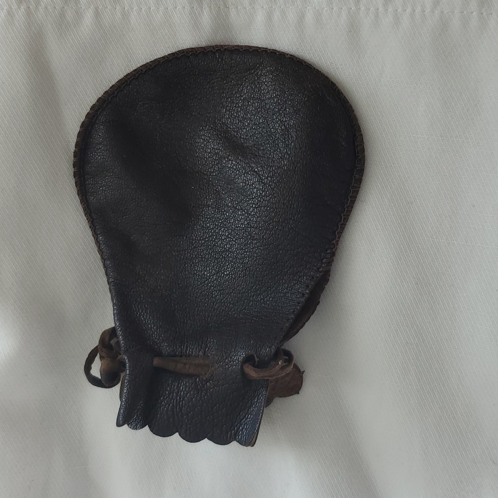 Authentic Leather Traditionally Made Native American medicine pouch